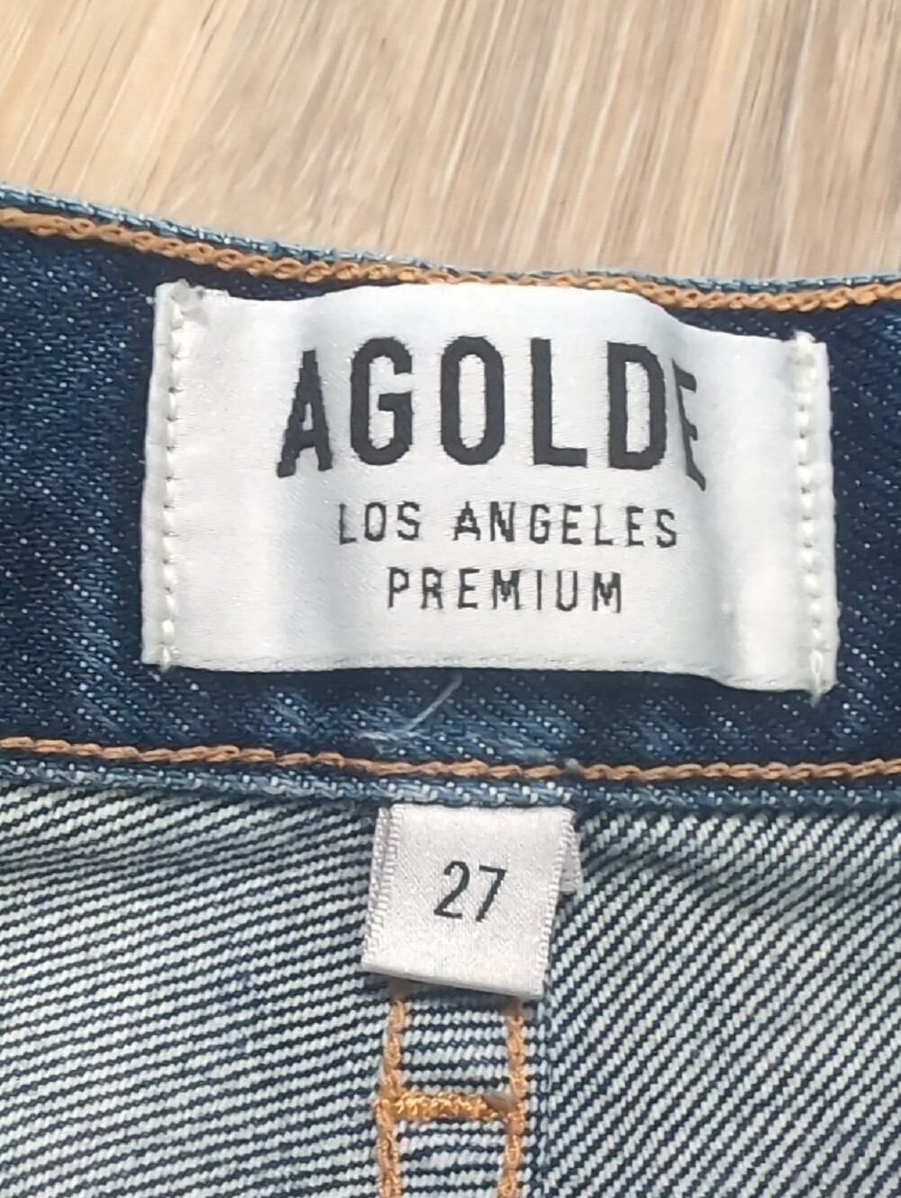 Agolde Remy High Rise Straight Leg Jeans - Picture 4 of 11